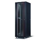 Formrack 19" Free standing rack 36U 600/600mm, height: 1831 mm, loading capacity: 600 kg, front tempered glass door, openable locking sides and back (does not include castor/feet group)