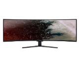 Acer Nitro EI491CRPbmiiipx, 49'' VA LED, Curved, 4ms, ZeroFrame, 32:9 Quantum Dot 120Hz (144Hz Overclock), FreeSync 2, DisplayHDR 400, 100M:1, ACM 400cd/m2, DFHD 3840 x 1080, 3xHDMI, 1xDP, MM Audio out, VESA wall, Black