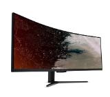 Acer Nitro EI491CRPbmiiipx, 49'' VA LED, Curved, 4ms, ZeroFrame, 32:9 Quantum Dot 120Hz (144Hz Overclock), FreeSync 2, DisplayHDR 400, 100M:1, ACM 400cd/m2, DFHD 3840 x 1080, 3xHDMI, 1xDP, MM Audio out, VESA wall, Black