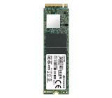 Transcend 512GB, M.2 2280, PCIe Gen3x4, 3D TLC, DRAM-less