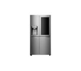 LG GSX961NEAZ, Refrigerator, Side by Side, 601l (405/196), Door-in-Door, LED-display, Water dispenser, Ice disoenser, Total No Frost, Multi Air-flow, Fresh Zone, Wine shelf, Smart Diagnosis, Moist Balance Crisper,  Energy Efficiency F, Noble steel