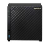 Asustor AS3204T, 4-bay NAS, Intel Celeron Quad-Core J3160 ( up to 2.24GHz, 2MB), 2GB DDR3L(non-upgradeable), 4 x 3.5" SATAII / SATAIII, GbE x 1, USB 3.0 - 1*Front/2*Rear, HDMI 1.4b, 16 Channel IP Cam(4 license included), WoL, System Sleep Mode, Tower