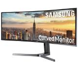 Samsung 43" LC43J890DKUXEN Super Ultra Wide, Curved, 3,840 x 1,200, 32:10, 300cd/m2, 1800R, DP, 1xHDMI, 2xUSB-C, 3xUSB, Speakers, Dark Blue Gray