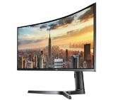 Samsung 43" LC43J890DKUXEN Super Ultra Wide, Curved, 3,840 x 1,200, 32:10, 300cd/m2, 1800R, DP, 1xHDMI, 2xUSB-C, 3xUSB, Speakers, Dark Blue Gray