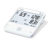 Beurer BM 95 Blood pressure monitor with ECG;Bluetooth; XL display; 1-channel ECG for recording heart rhythm;2 users ; risk indicator; Arrhythmia detection; medical device; circumferences 22- 42 cm; storage bag