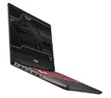 Asus TUF FX505DD-BQ104, AMD Ryzen 5-3550H 2.1GHz (6M cache, up to 3.7GHz),15.6" FHD IPS AG (1920x1080), 8GB DDR4 (1 slot free), HDD 1TB 5400rpm Hybrid, NVIDIA GeForce GTX1050 3GB GDDR5, 802.11ac, BT 4.1, Illum. Kbd, no OS, Black