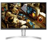 LG 27UL550-W, 27" UHD 4K HDR, IPS Panel Anti-Glare, 5ms, 1000:1, 300cd/m, 3840x2160, sRGB 98% Color Gamut, HDR 10, HDMI, DisplayPort, RADEON FreeSync, Headphone out, Height / Pivot / Tilt Adjustable Stand, Black