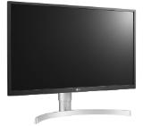 LG 27UL550-W, 27" UHD 4K HDR, IPS Panel Anti-Glare, 5ms, 1000:1, 300cd/m, 3840x2160, sRGB 98% Color Gamut, HDR 10, HDMI, DisplayPort, RADEON FreeSync, Headphone out, Height / Pivot / Tilt Adjustable Stand, Black