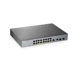 ZyXEL GS1350-18HP, 18 Port managed CCTV PoE switch, long range, 250W