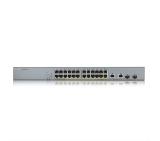 ZyXEL GS1350-26HP, 26 Port managed CCTV PoE switch, long range, 375W