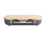 Allocacoc FlipGrill BBQ 11096GY; grey