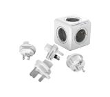 Allocacoc POWER CUBE 1800GY 5outlets/travel kit