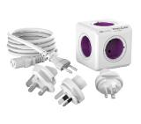 Allocacoc POWER CUBE 1801 5outlets/travel kit/1.5m cable