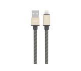 Allocacoc USB cable Lightning 10761 flat; GOLD