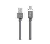 Allocacoc USB cable USB-C 10765GY grey flat; MAGNET