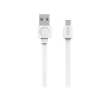 Allocacoc USB cable microUSB 10452WT white