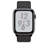 Apple Watch Nike+ Series 4 GPS, 44mm Space Grey Aluminium Case with Black Nike Sport Loop