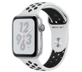 Apple Watch Nike+ Series 4 GPS, 44mm Silver Aluminium Case with Pure Platinum/Black Nike Sport Band
