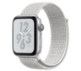 Apple Watch Nike+ Series 4 GPS, 44mm Silver Aluminium Case with Summit White Nike Sport Loop