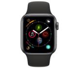 Apple Watch Series 4 GPS, 40mm Space Grey Aluminium Case with Black Sport Band