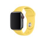 Apple Watch 40mm Band: Canary Yellow Sport Band - S/M & M/L   (Seasonal Summer2019)