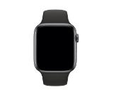 Apple Watch 44mm Band: Black Sport Band - M/L & X/L