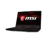 MSI GF63 Thin 9RCX, i5-9300H (up to 4.10GHz, 8MB), 15.6" FHD 1920x1080, IPS-Level, 60Hz, Thin Bezel, GTX 1050Ti 4GB GDDR5, RAM 8GB DDR4 (2666MHz), 256GB NVMe PCIe SSD, HDD cage included, Intel AC9560 WiFi, Backlight KB Red, Cooler Boost 5, 3-Cell, 1.86kg