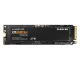 Samsung SSD 970 EVO Plus 2 TB M.2, PCIe Gen 3.0 x4 NVMe 1.3, V-NAND 3-bit MLC, Phoenix Controller, 256-bit Encryption, 2 GB DDR4 SDRAM, Read 3500 MB/s Write 3300 MB/s