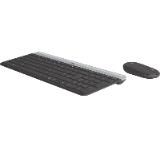 Logitech Slim Wireless Keyboard and Mouse Combo MK470 - GRAPHITE