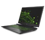 HP Pavilion 17-cd0016nu Black with Acid green, Core i7-9750H hexa(2.6Ghz, up to 4.5Ghz/12MB/6C), 17.3" FHD IPS UWVA AG 144Hz + WebCam, 16GB 2666Mhz 2DIMM, 512GB PCIe SSD +1TB 7200rpm, Nvidia GeForce GTX 1660Ti 6GB, WiFi 6AX200 + BT 5.0, 3C Batt, Free DOS