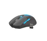 Fury Wireless gaming mouse, Stalker 2000DPI, Black-Blue