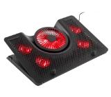 Genesis Laptop Cooling Pad Oxid 550 15.6-17.3 5 Fans, Led Light, 1 Usb