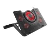 Genesis Laptop Cooling Pad Oxid 550 15.6-17.3 5 Fans, Led Light, 1 Usb