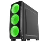 Genesis Case Titan 750 Green Midi Tower Usb 3.0