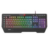 Genesis Gaming Keyboard Rhod 600 Rgb Backlight Us Layout