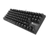 Genesis Mechanical Gaming Keyboard Thor 300 Tkl White Backlight Outemu Red Switch Us Layout