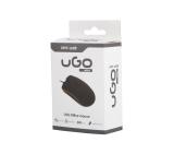uGo Mouse MY-05 wired optical 1200DPI, Black