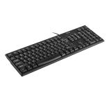 uGo Office combo set 4in1 - keyboard + mouse + headphones + mousepad, US layout