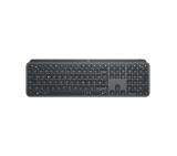 Logitech MX Keys Plus Advanced Wireless Illuminated Keyboard with Palm Rest - GRAPHITE - US INT'L - 2.4GHZ/BT - N/A - INTNL - WITH PALMREST