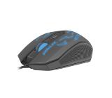 Fury Gaming mouse, Brawler optical 1600dpi Illuminated Black