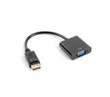 Lanberg adapter display port 1.1 -> VGA, 20cm cable, black