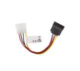 Lanberg molex (m) -> SATA (f), cable 15cm