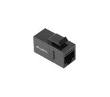 Lanberg  feed-trru keystone connector RJ45->RJ45 UTP CAT.5e