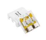 Lanberg surface-mount box CAT.6 FTP shielded 2X RJ45, white