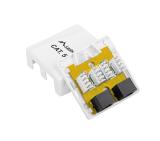 Lanberg surface-mount box CAT.5e UTP UNshielded 2X RJ45, white