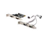 Lanberg extension card PCI-express 4x com + low profile bracket