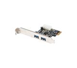 Lanberg extension card PCI-express -> 2 x USB 3.1 gen 1 + low profile bracket