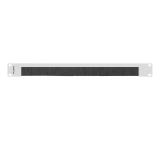 Lanberg 19" brush panel 1U AK-1103-S, grey