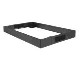 Lanberg plinth for 800x1000 free-standing cabinets (FF01 & FF02 series), black