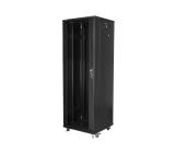 Lanberg rack cabinet 19" free-standing 37U / 600x600 self-assembly flat pack, black